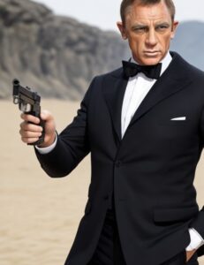 James Bond gun